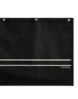 black bandage loop on a white background.